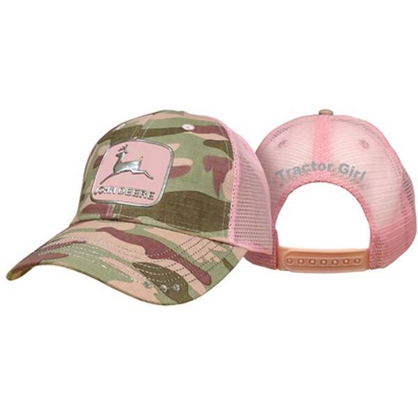 Shop John Deere Western Hat Womens Liquid Metal Tm Os Camo Pink Overstock 16689482