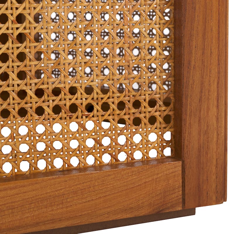 SAFAVIEH Home Danez Cane Coffee Table - 42Wx42Dx18H