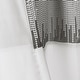 preview thumbnail 84 of 105, Silver Orchid Page Two-tone Faux Silk Single Curtain Panel