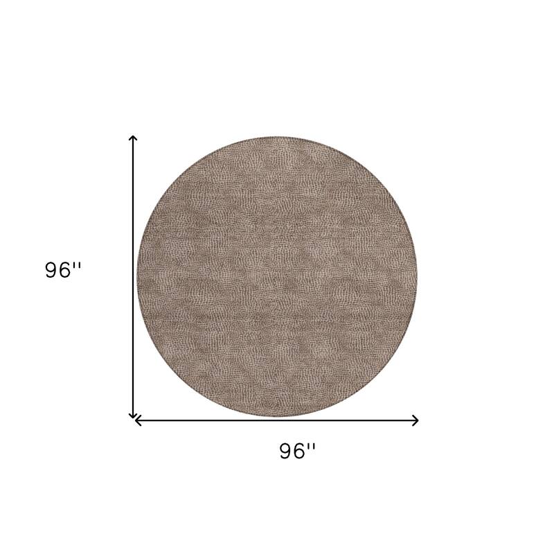 HomeRoots Geometric Transitional Rectangle Outdoor Rug