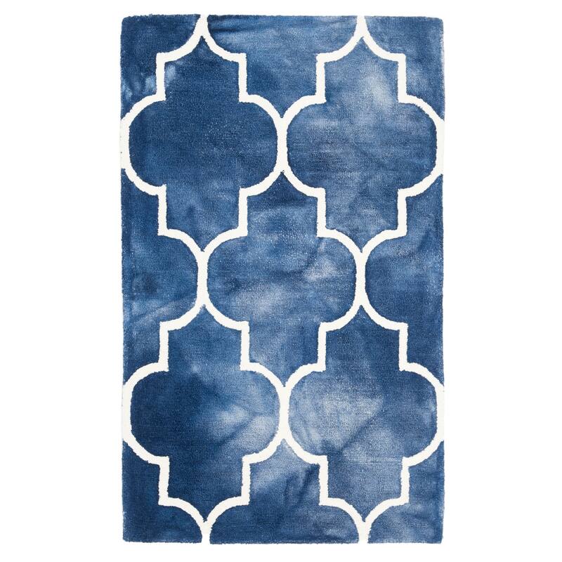 SAFAVIEH Dip Dye Anasthasie Hand-tufted Wool Geometric Area Rug
