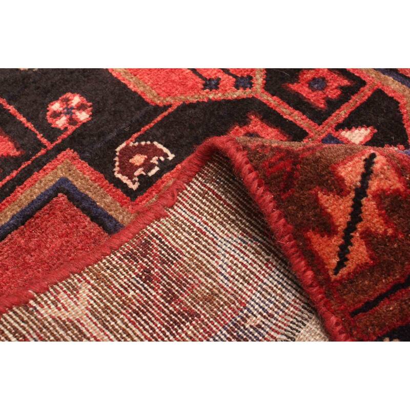 ECARPETGALLERY Hand-knotted Andelz Red Wool Rug - 3'1 x 6'2
