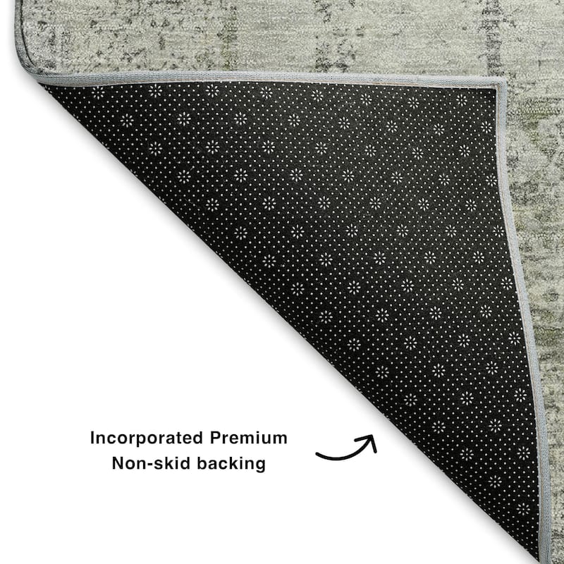 Premium Washable Super Soft Traditional Vintage Mayfield Rug