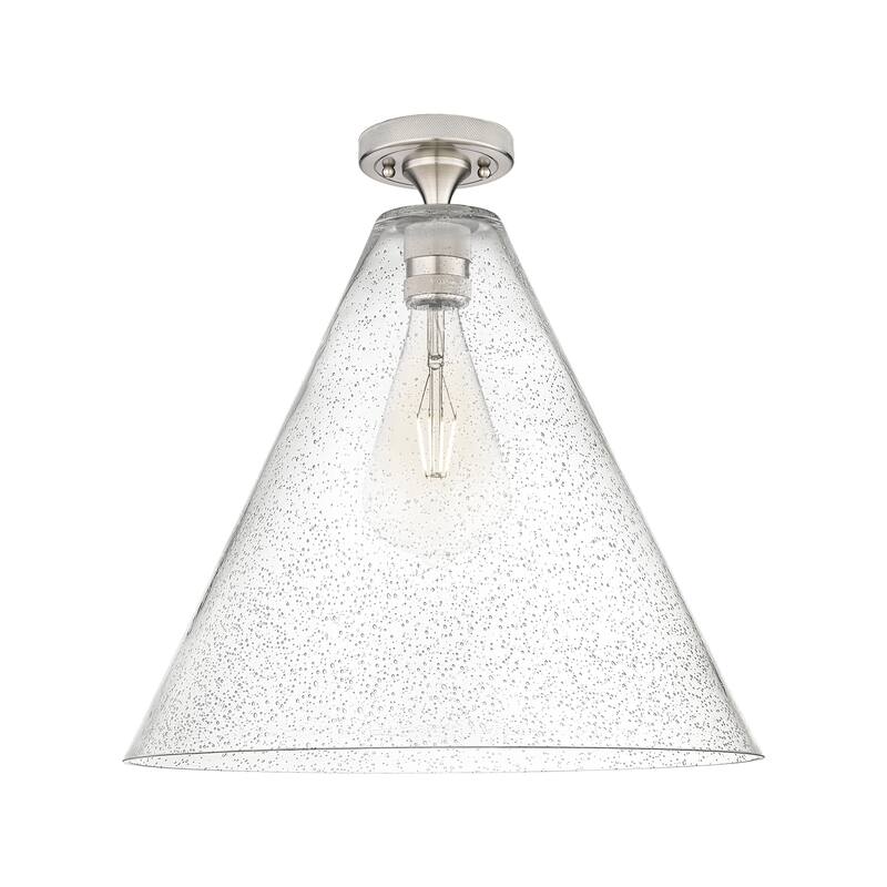 Innovations Lighting Downtown Urban - Crown Point - 1 Light 16" Berkshire Flush Mount