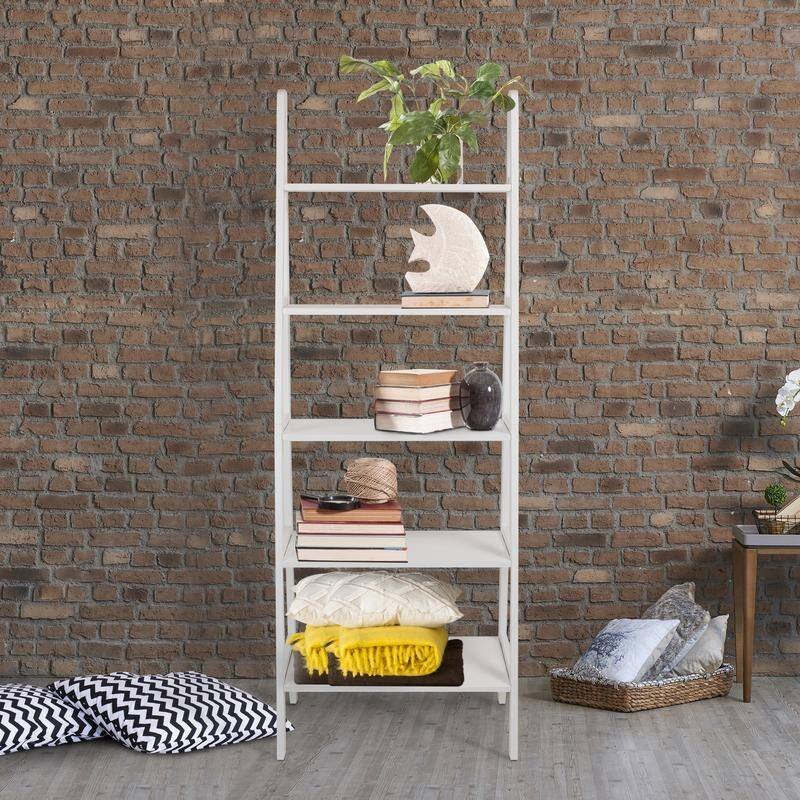 Porch & Den Peterson 5-shelf Ladder Bookcase