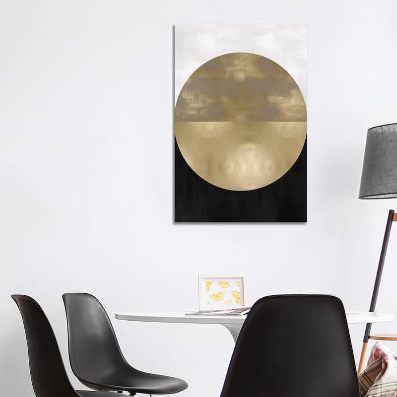 iCanvas "Gold Sphere" by Justin Thompson Canvas Print - 40x26x1.5