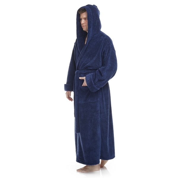 mens terry robes full length