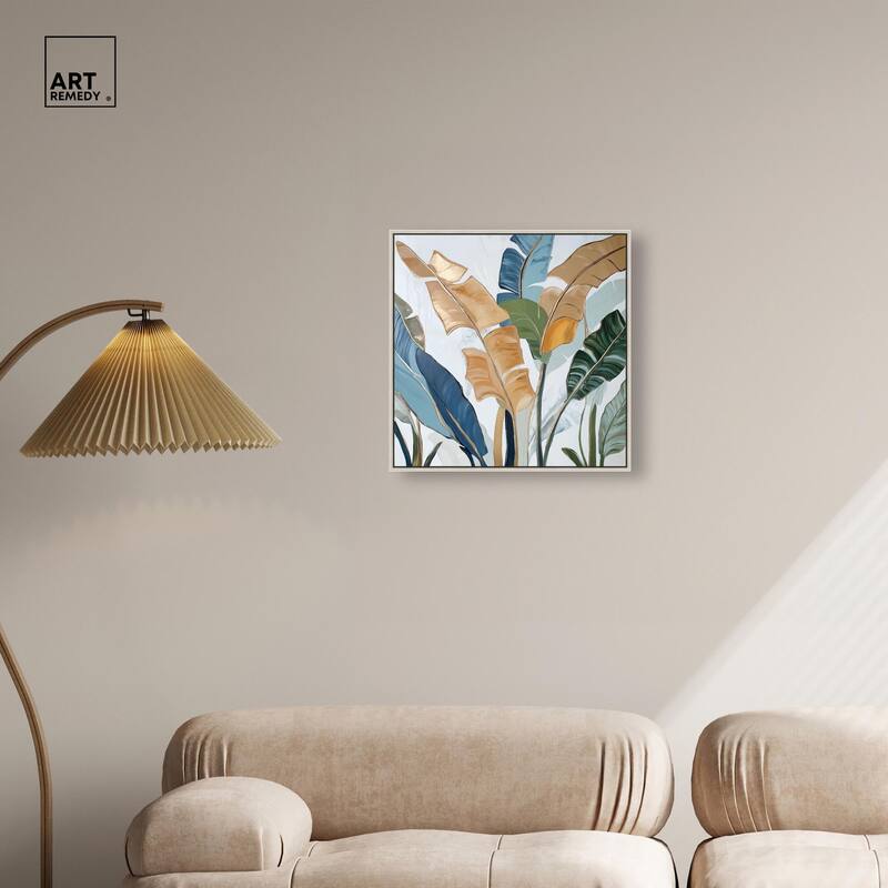 Paradise Fronds I Canvas by Art Remedy