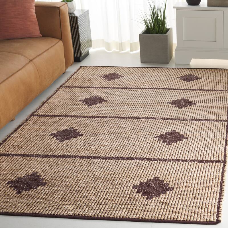 SAFAVIEH Natural Fiber Delcie Casual Jute Rug