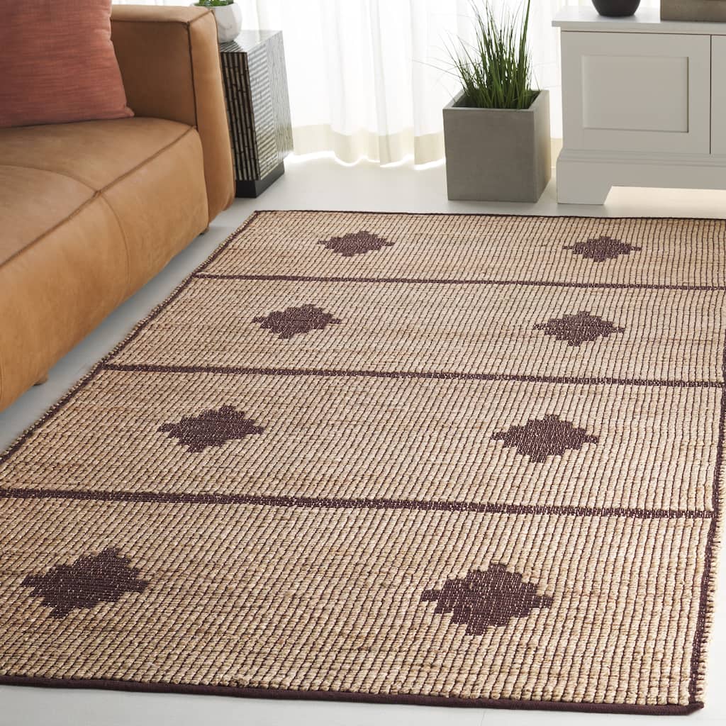 SAFAVIEH Natural Fiber Delcie Casual Jute Rug
