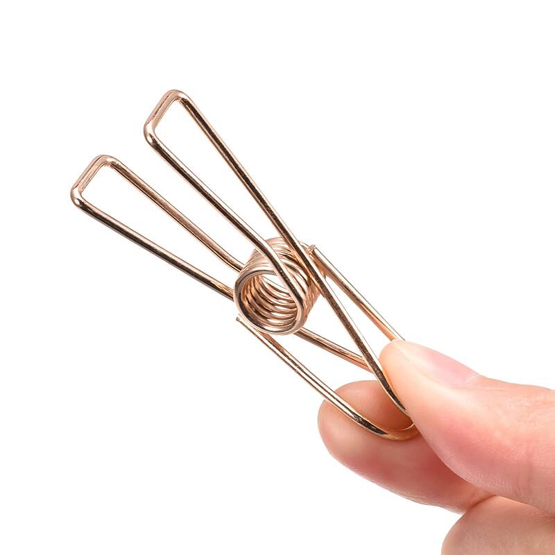 Tablecloth Clips, 55mm Clamps for Fix Table Cloth, Rose Gold 25 Pcs - Rose Gold
