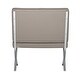 preview thumbnail 18 of 23, Attriom Modern Leather and Chrome Slipper Chair for Living Room - 30.25 x 26 x 34.75"