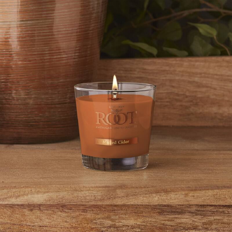 Root Candles Mulled Cider 6.3 oz Small Veriglass Jar