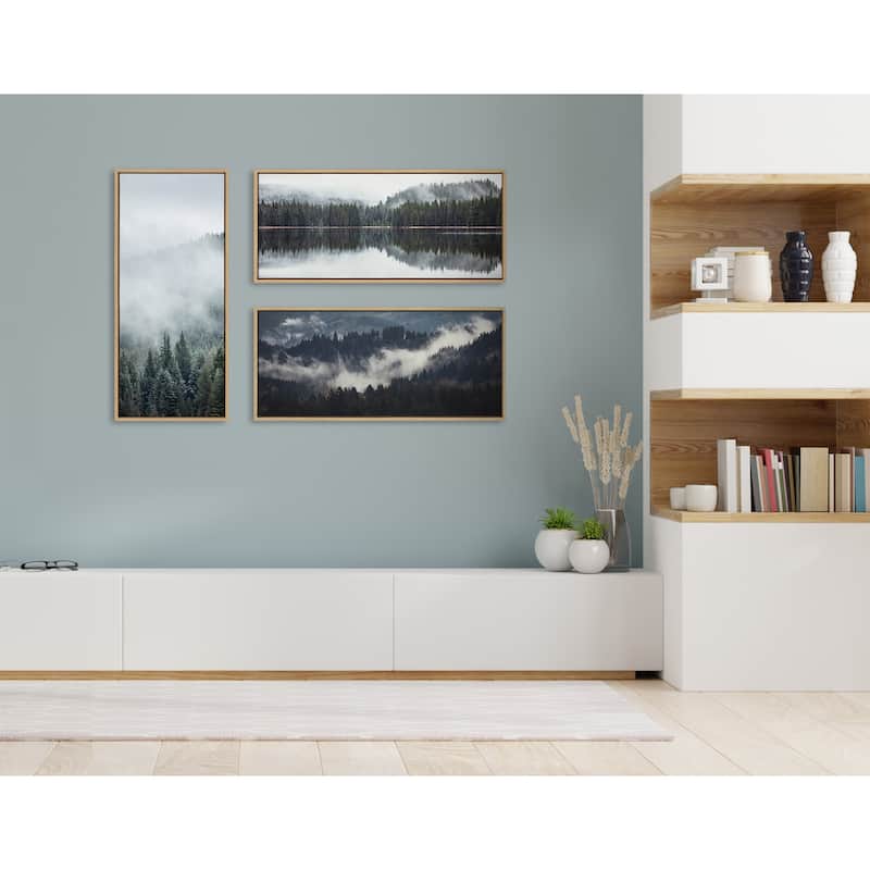 Kate and Laurel Sylvie Dream Framed Canvas by Emiko and Mark Franzen