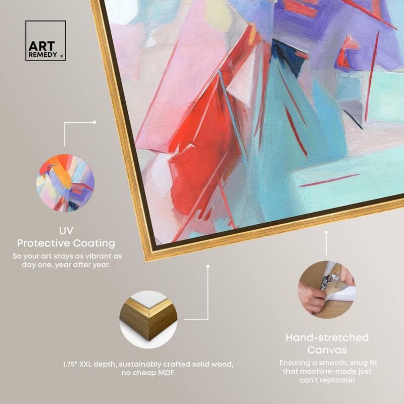 Give Joy I Canvas by Art Remedy