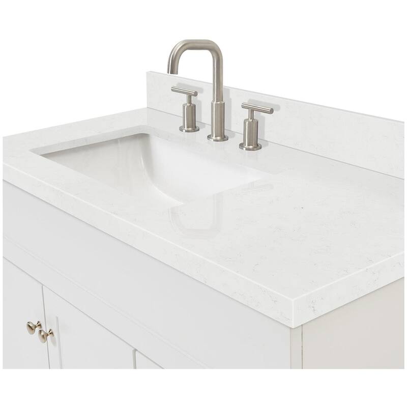 Ariel F042SLCQRVO Hamlet 42" Free Standing Single Basin Vanity Set