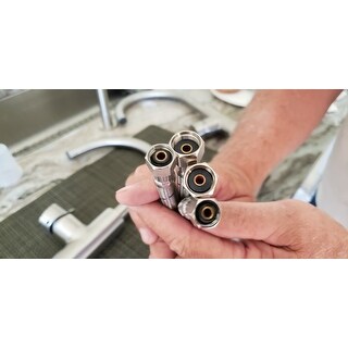 Shop Elkay Lk7922 Allure 1 5 Gpm Deck Mounted Kitchen Faucet With