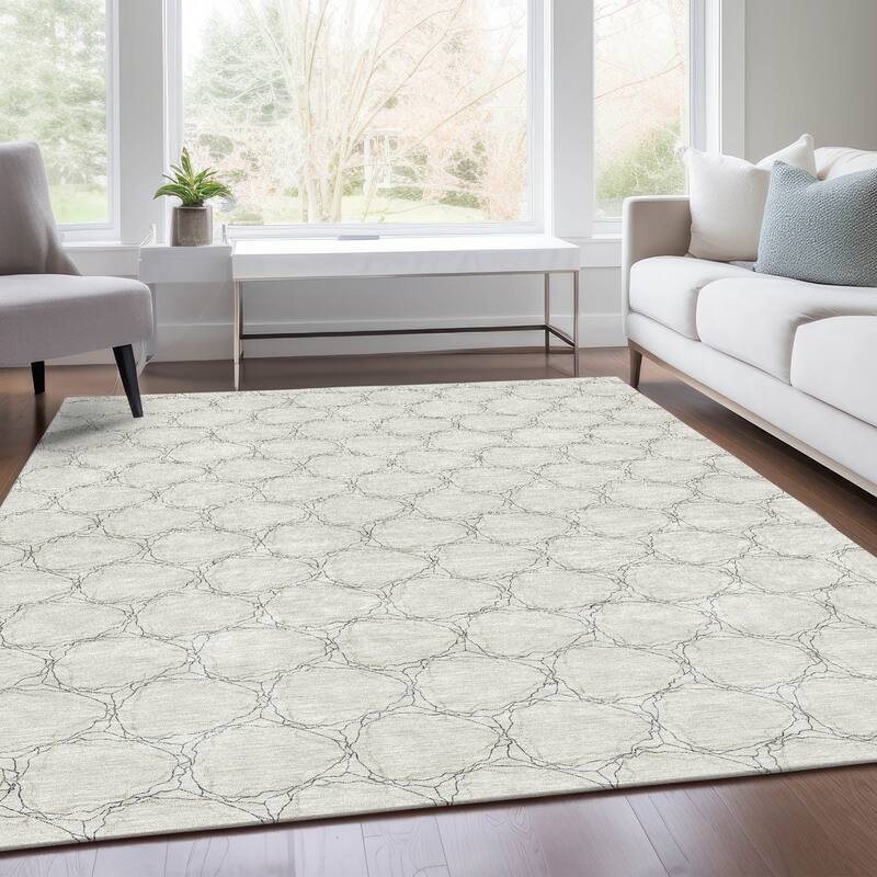 Premium Washable Super Soft Modern Geo Mayfield Rug