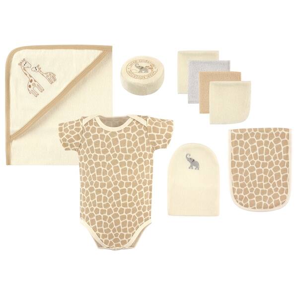 slide 1 of 1, Hudson Baby Infant Unisex Bathtime Giftset, Safari, One Size - Safari - One Size One Size - Safari