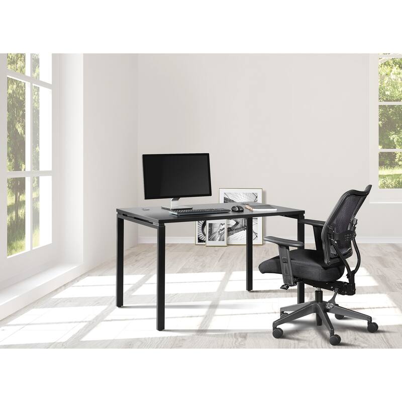 48" Wide Writing Desk in Black or White