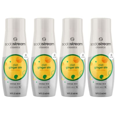 SodaStream® Classics Diet Ginger Ale Drink Mix 4-Pack