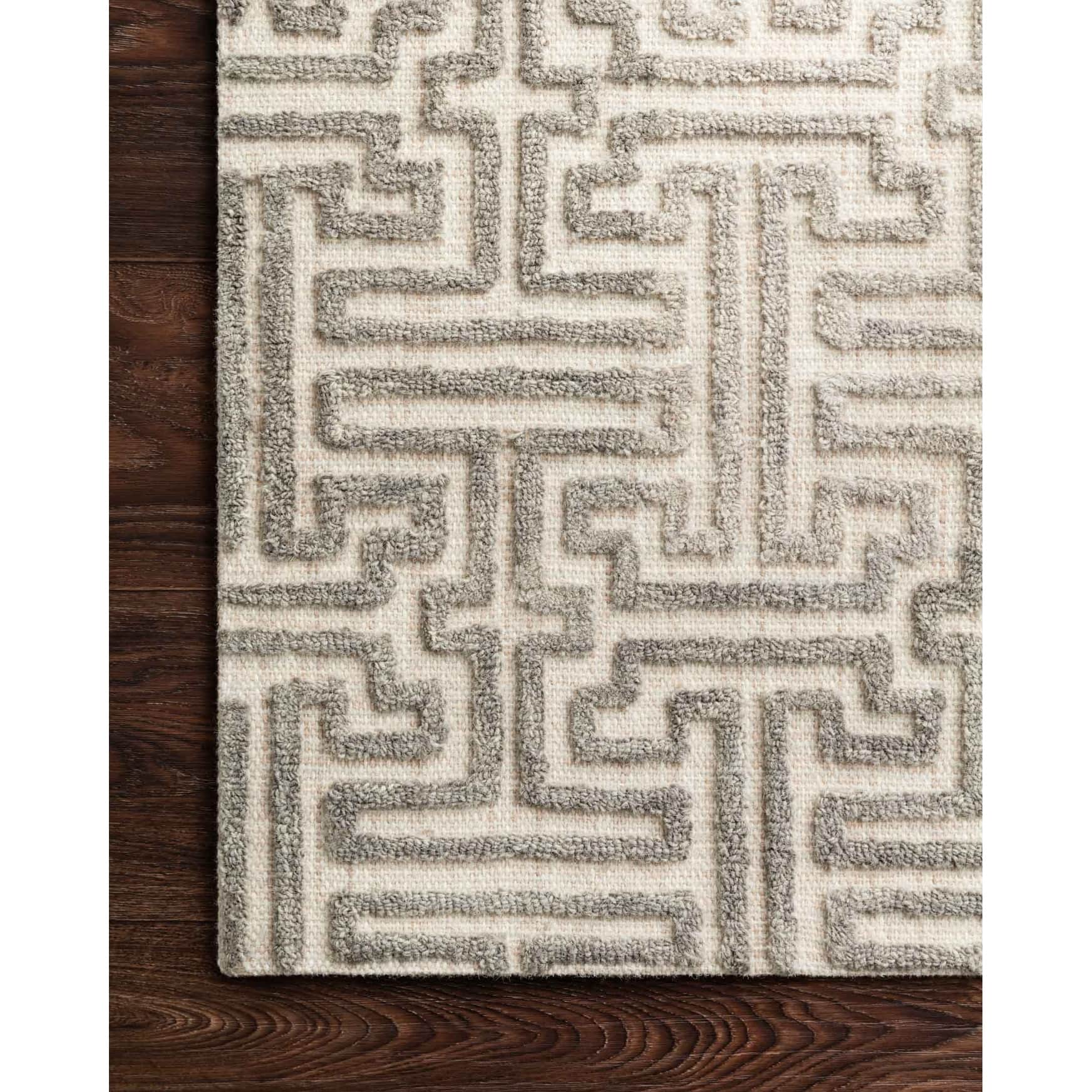 Alexander Home Kanarra HandTufted Greek Modern Wool Area Rug On Sale