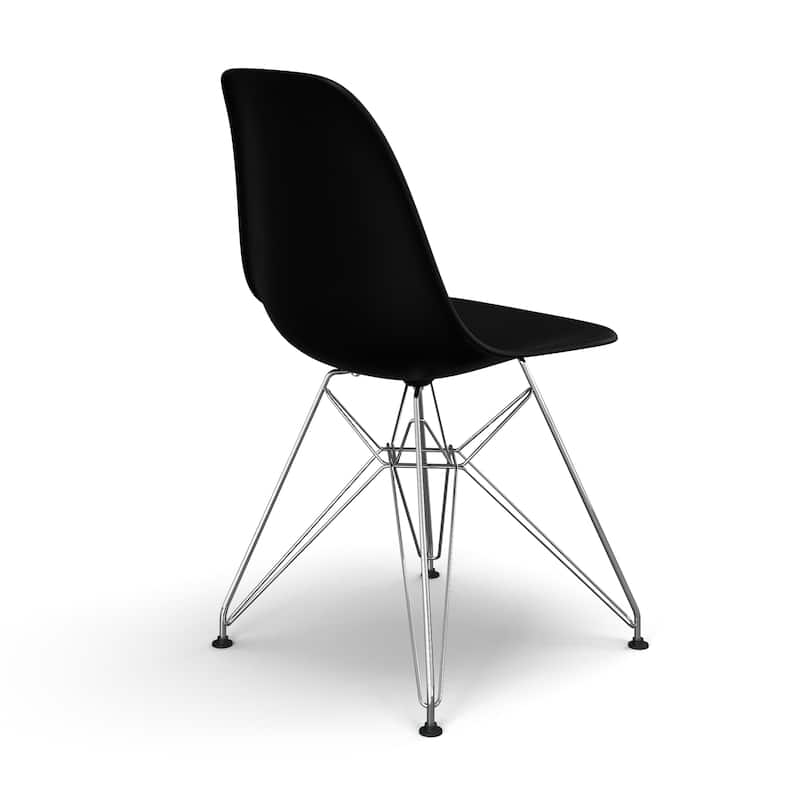 Paris Eiffel Dining Chairs Chrome Base