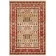 preview thumbnail 10 of 30, Lauren Ralph Lauren Margaux Traditional Oriental Fringe Rug 4' x 6' - Red/Beige - Rectangle