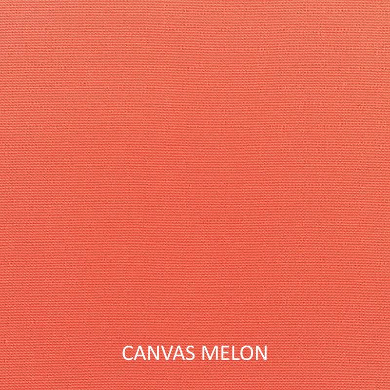 Blue White Stripe with Melon Indoor/Outdoor Hinged Cushion - Corded