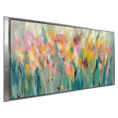 "Summer Garden Joy" Print on Floating Canvas