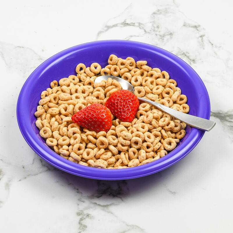 Plastic Plate 15-Ounce Microwavable,Dishwasher Safe