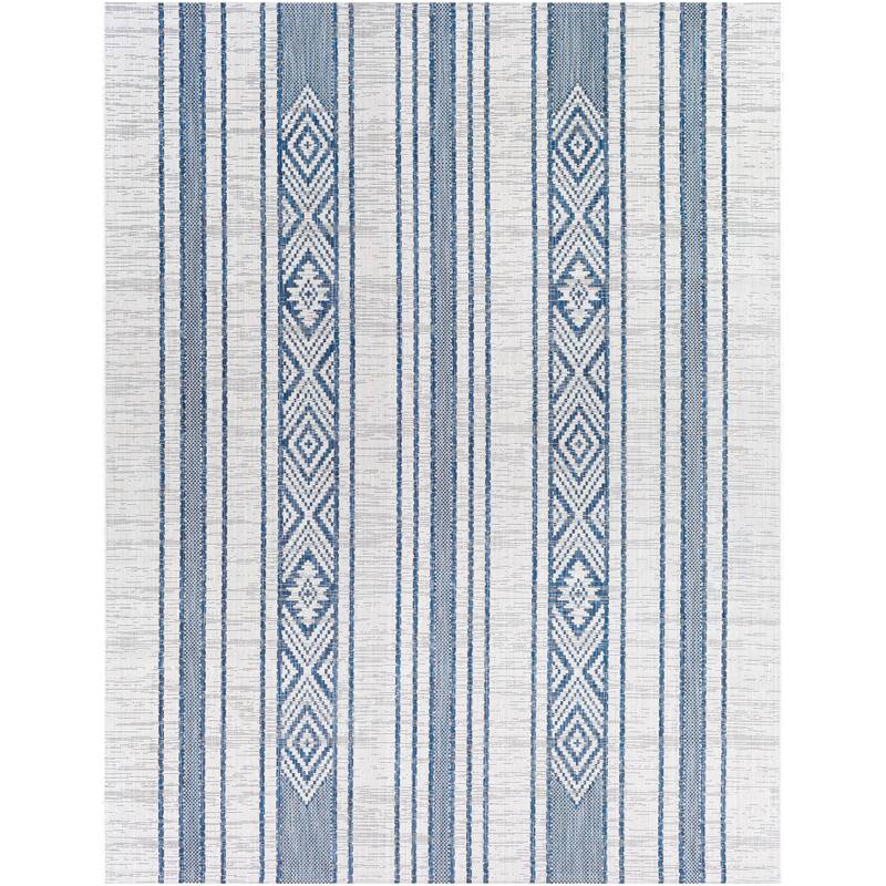 Livabliss Tansy Indoor/ Outdoor Nordic Stripe Area Rug