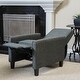 preview thumbnail 55 of 68, Darvis Fabric Recliner Club Chair by Christopher Knight Home