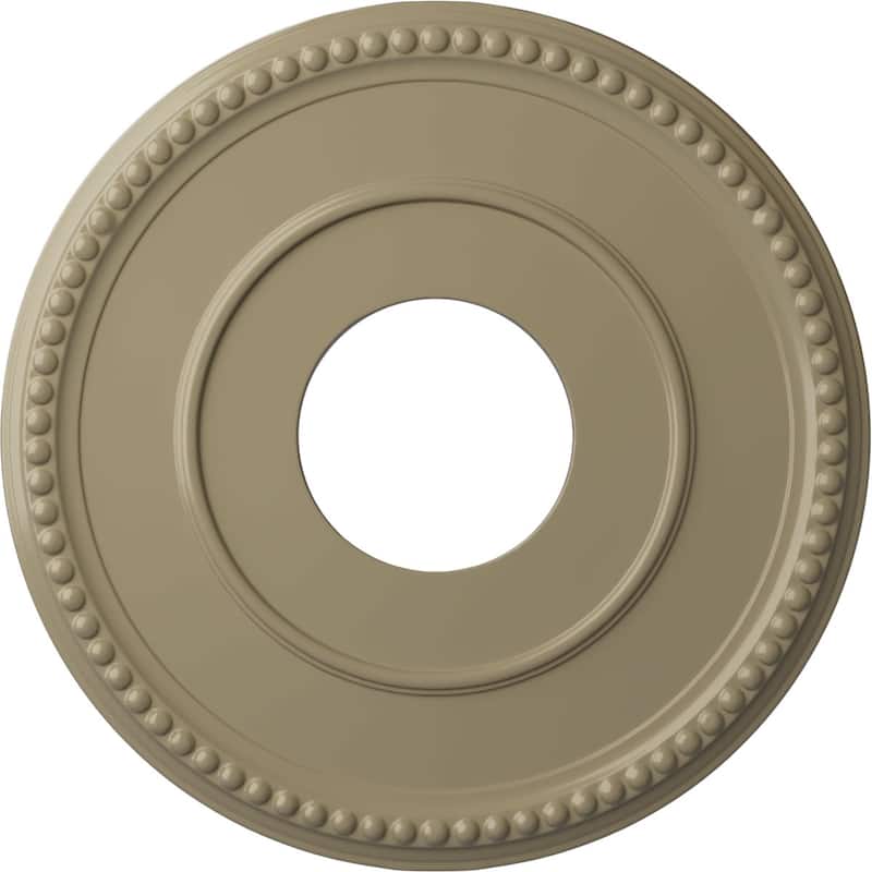 12 1/2"OD x 3 7/8"ID x 3/4"P Bradford Ceiling Medallion