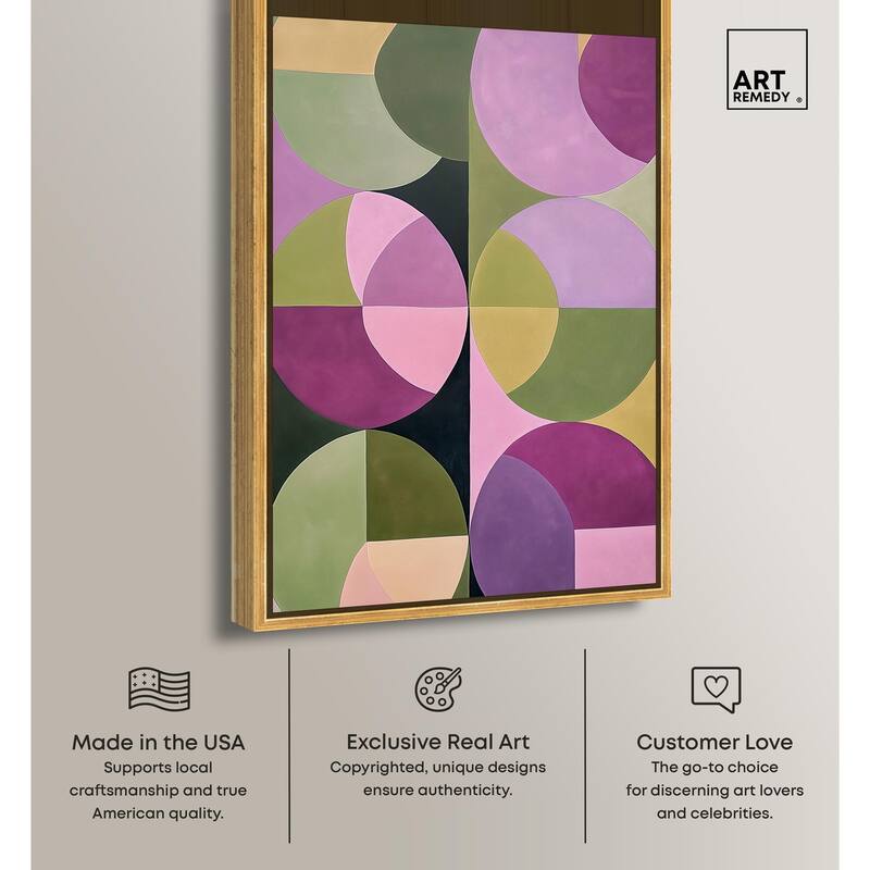 Purpurea II Canvas by Art Remedy