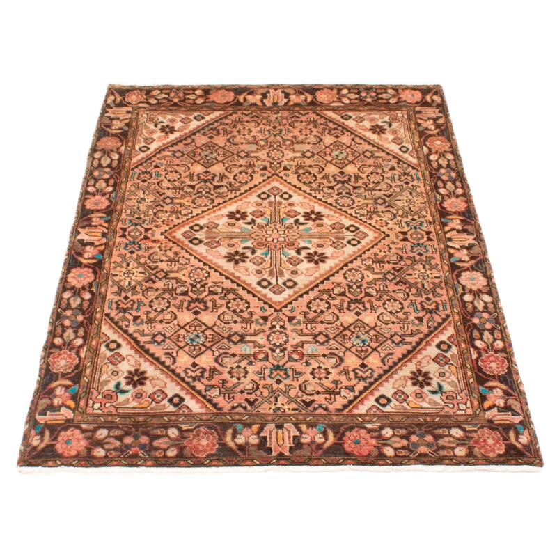 ECARPETGALLERY Hand-knotted Andelz Copper Wool Rug - 4'8 x 6'7