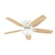 preview thumbnail 30 of 30, Hunter 52" Kenbridge Low Profile Ceiling Fan with LED Light Kit and Pull Chain