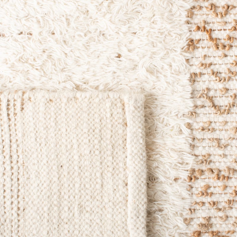 SAFAVIEH Handmade Natura Laudine Wool & Jute Rug