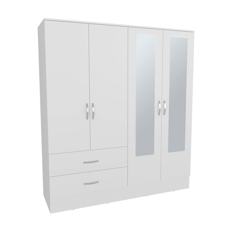 Bolton 160 Armoire , White - N/A