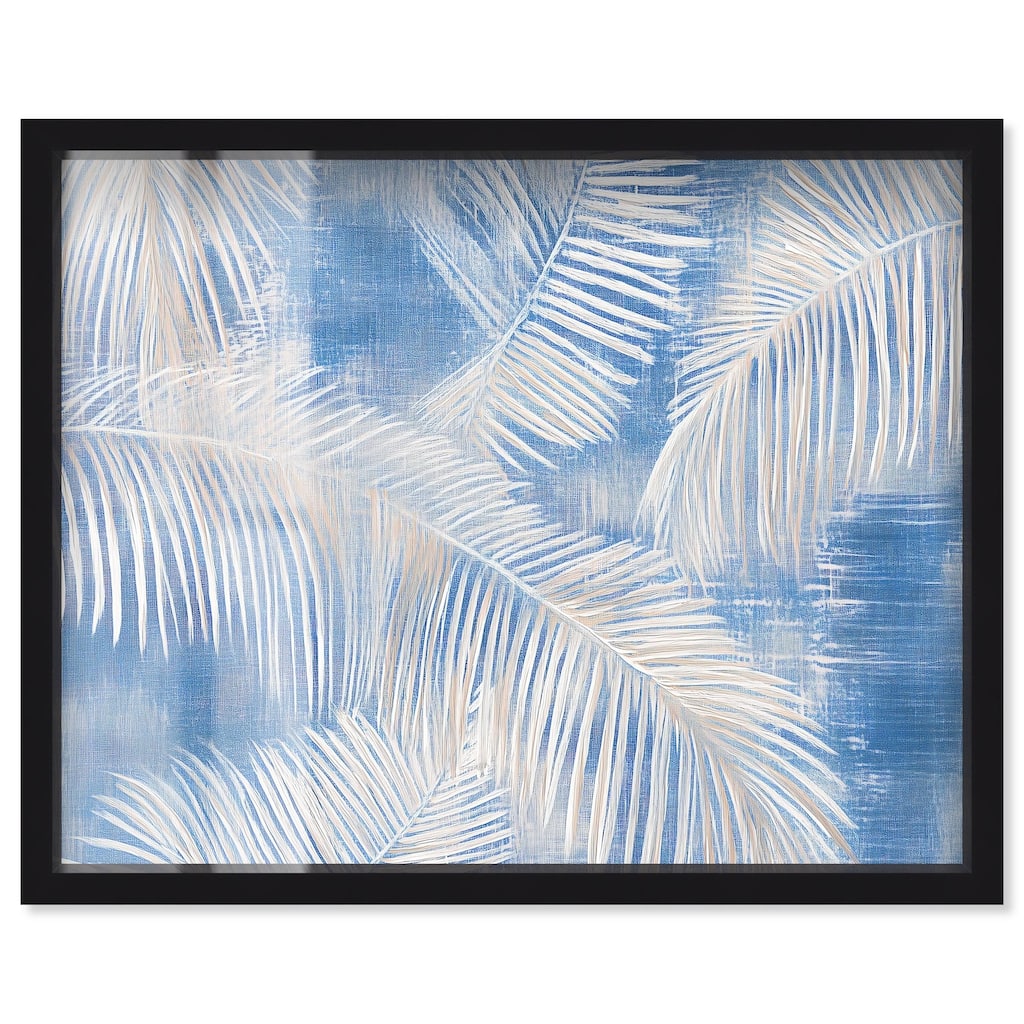 Sky Palm Silhouettes Shadowbox by Art Remedy