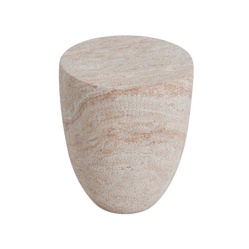 Inkwood Outdoor Lightweight Concrete Side Table by Christopher Knight Home