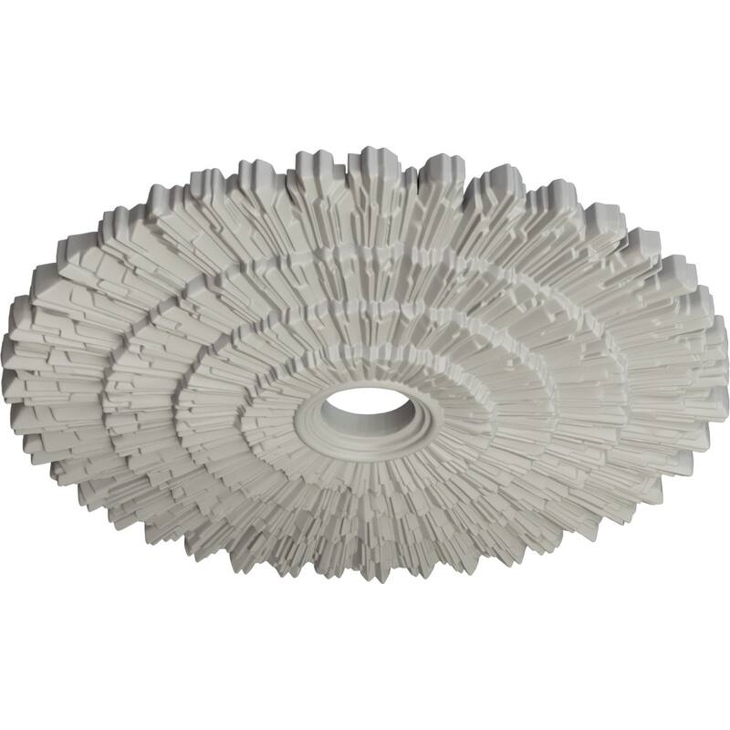 24 3/4"OD x 3 1/4"ID x 1 7/8"P Eryn Ceiling Medallion
