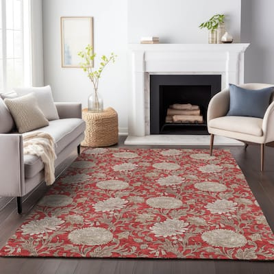 Premium Washable Super Soft Floral Mayfield Rug