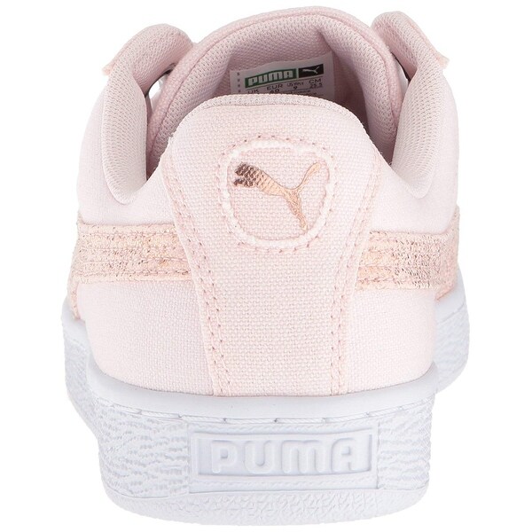 basket heart canvas women's sneakers