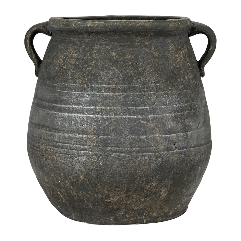 Whitewashed Terra-cotta Urn