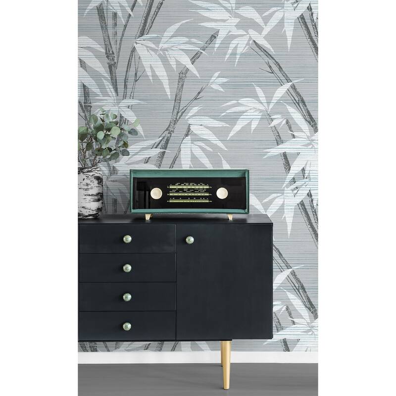 Seabrook Designs Bamboo Tropics Unpasted Wallpaper