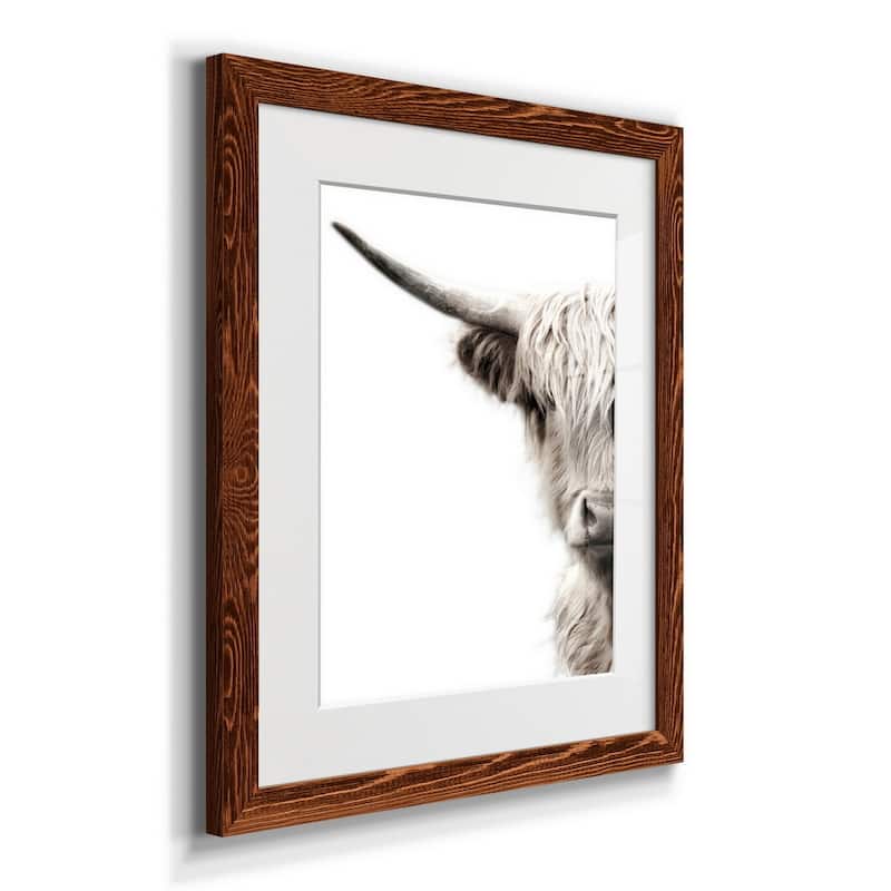 Highland Cattle-Premium Framed Print - Ready to Hang