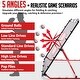 preview thumbnail 5 of 5, Zealfeel Baseball Rebounder Net 4x4.5FT with 5 Angles, Pitch Back Trainer with 2 Strike Zones