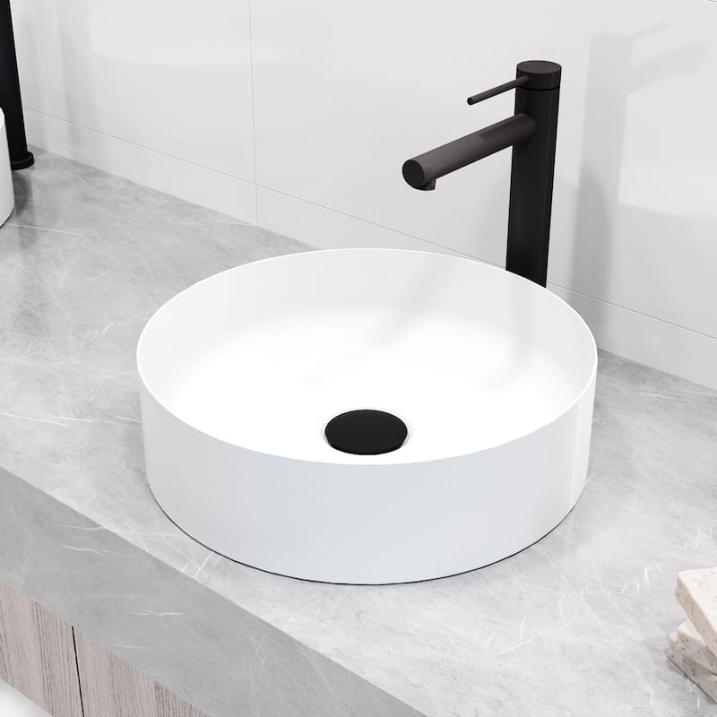 VIGO Jewel 11" H Single Handle Single Hole Vessel Bathroom Faucet