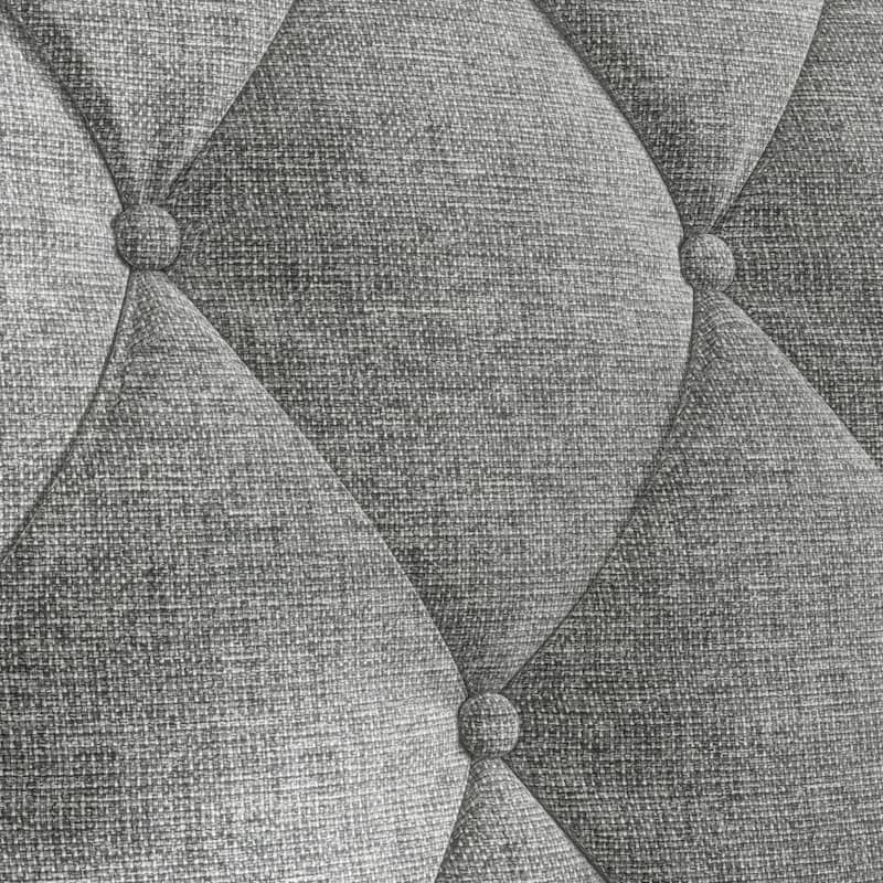 Naro Mid-Century Modern Fabric 3-Seater Sofa with Tufted Backrest by Christopher Knight Home